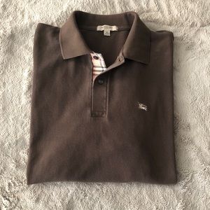 Burberry Short Sleeve Polo | Medium